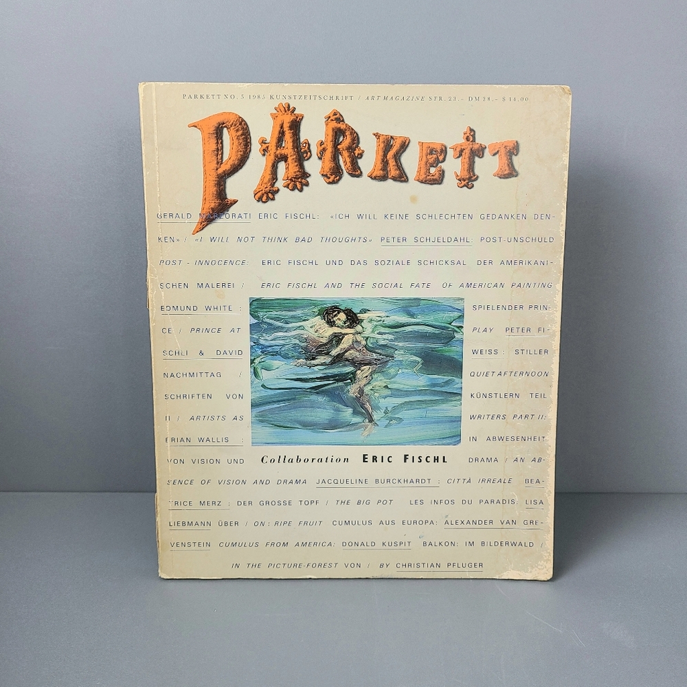 Parkett Vintage Art Magazine No.5 Eric Fischl
